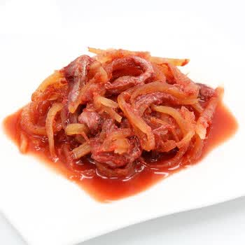 温州特产乐清特产鱼生500g*2瓶 白大生 幼带鱼仔萝卜丝腌制下饭菜下酒