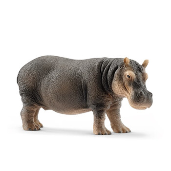 思乐(schleich s)动物模型仿真野生动物玩具儿童收藏摆件 河马