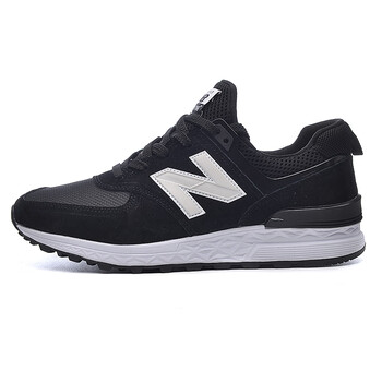 新百伦2023新款男鞋春秋季运动鞋574二代系列女鞋 黑色 36【图片 价格