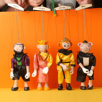京闪送提线木偶玩具匹诺曹提线木偶玩偶幼儿园玩具人偶礼物定制教具