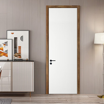 免漆木门套装门卧室房间门室内实木复合现代简约平开门诺亚 诺亚免漆