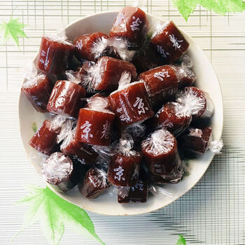 山楂条零食小时候怀旧老式果丹皮山里红果开胃消食多果味独立包装京卷