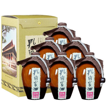 孔府家酒 52度经典大陶 500ml*6瓶整箱装