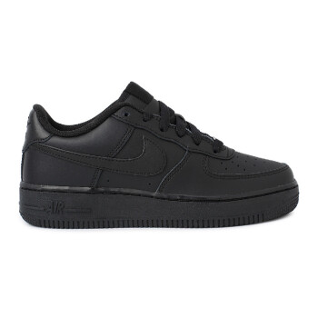 耐克nike air force 1 bg 耐磨經典 女大童款運動鞋 黑色 3.