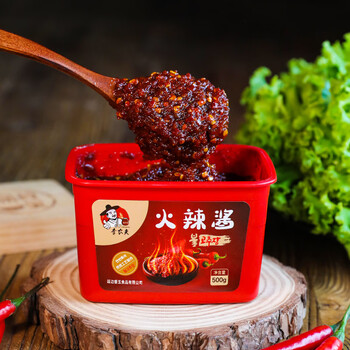 李农夫火辣酱韩式火辣鸡爪酱特辣辣椒酱炒年糕拌面韩国火鸡面酱料