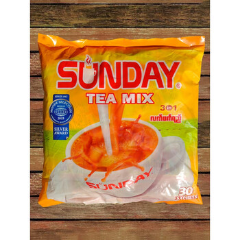 星期天奶茶sundaymilktea泰国奶茶店27gx30包3in1原味速溶奶茶750gx1