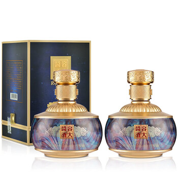 【容大.】容大 53度 容大酱酒(珍珠)500ml*2 酱香型 双瓶装 白酒【行