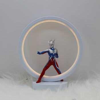 菲仕捷赛罗奥特曼台灯调光led超人小夜灯卧室床头灯男孩生日礼物摆件