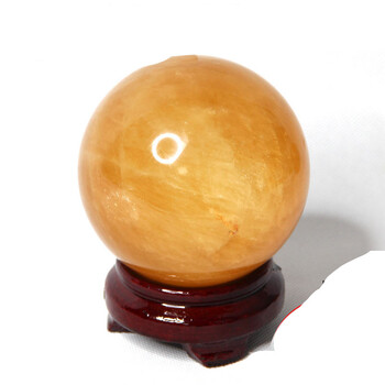 黄水晶球黄色水晶球聚宝盆 可以联系客服定做
