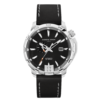 gf1919乔治菲登男表 发烧友系列 自动机械大表盘男士腕表 黑色gfci001