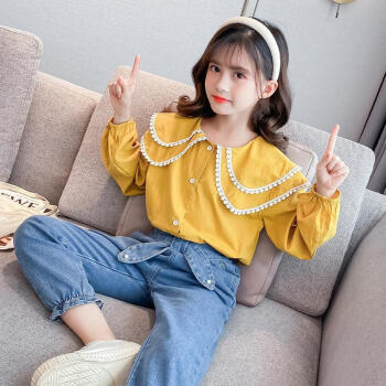 菁季鹂女童衣服春季女孩子休闲套装大童女装 12岁以上小学生韩版春装