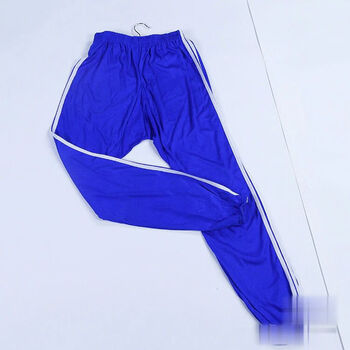 灰冠鹤款腈纶蓝色秋裤老式秋裤内穿秋裤中老年老式裤老牌子 均码 80