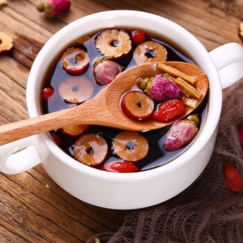 黑糖红枣红糖姜茶暖宫红糖块大暖身茶 30包【送杯子】