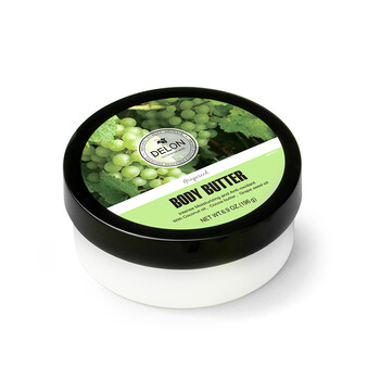 加拿大delon葡萄身体乳清爽补水留香去鸡皮滋润保湿果酸润肤196g