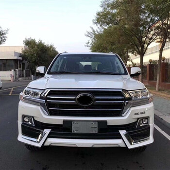 杰派洛适用于1619款丰田兰德酷路泽gts大包围改装gt包围陆巡lc200前杠