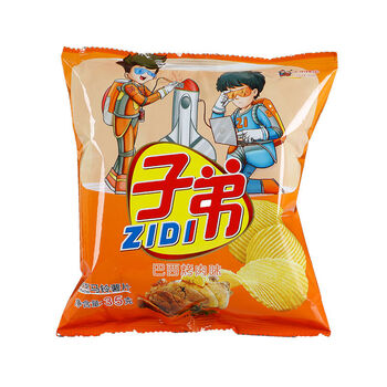 云南特产子弟薯片中包怀旧麻辣零食土豆片小吃一箱吃的好吃烤肉35克