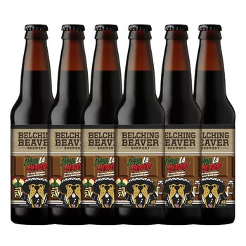 美国进口打嗝海狸系列精酿啤酒 花生酱牛奶世涛/维瓦拉/奈绰355ml