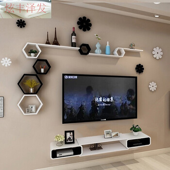 电视柜挂墙电视背景墙墙上挂墙电视柜壁挂式悬空挂壁悬挂墙柜墙面装饰