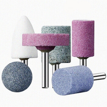 磨砂轮小电磨机砂轮切割磨头小电磨头打磨棒电动手电钻手钻迷你白色白