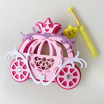 京选好物无纺布儿童幼儿园可爱创意手提发光中秋卡通恐龙灯笼手工制作