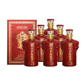 怀庄1983怀庄1983陈酿10酱香型53度白酒53度500ml1瓶