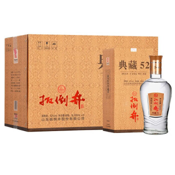 扳倒井52度扳倒井典藏52500ml6瓶裝濃香型白酒高度白酒口糧酒