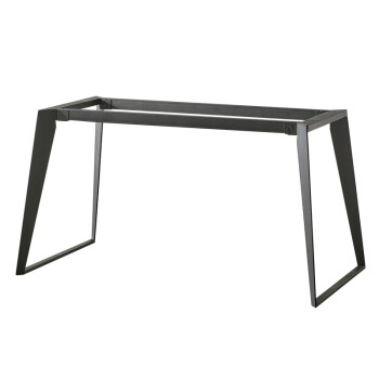 办公桌架子餐桌脚电脑桌腿支架会议桌支架铁艺金属实心支架书桌架