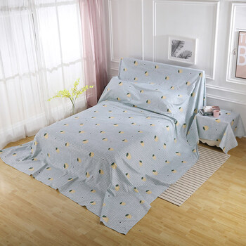 家用防尘罩盖遮尘布装修罩大扫除挡灰床罩遮盖布沙发遮盖布外出旅游防