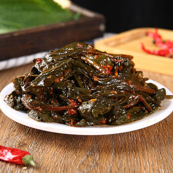 虎钢馋赠东北延边特产苏子叶咸菜朝鲜族咸菜下饭菜菜韩国泡菜腌制新