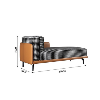 海澳德欧式轻奢现代贵妃椅沙发客厅主卧室小户型酒店单个贵妃躺椅美人