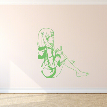 我的妹妹是黄漫老师女主角和泉纱雾卡通动画墙贴情色漫画老师二次元