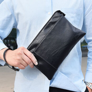 手包男真皮手拿包男包头层牛皮包包男士手包大容量休闲手抓包钱包头层