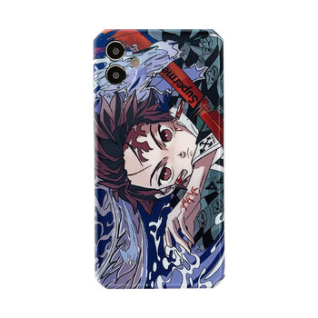 鬼灭之刃适用于苹果12手机壳iphone11promax防摔xr硅胶7软套x 炭治郎