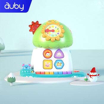 
                                        
                                                                                澳贝（AUBY）儿童玩具积木玩具宝宝趣味小树声光珠算电子琴智慧树（新旧配色随机发货）461574新年礼物                