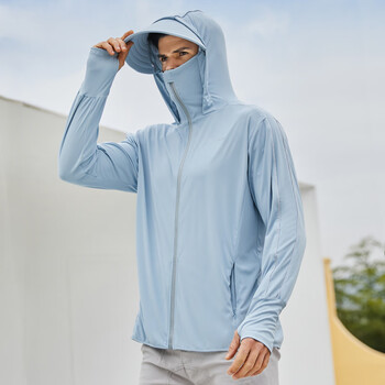 传奇保罗(chuanqibaoluo)官方美国保罗凉感夏季防晒衣男防紫外线新款