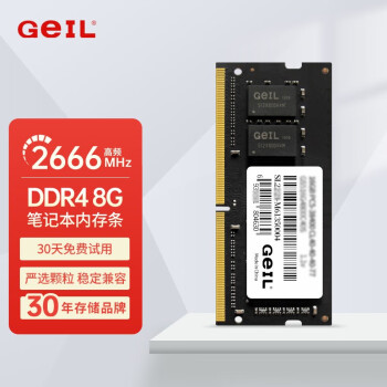 GEIL ʼǱDDR4ڴ4ȶ ǧ ʼǱ DDR4 8G 2666