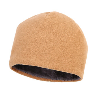 抓绒帽子男女冬天加绒加厚舒棉珊瑚绒保暖套头骑车运动跑步登山帽