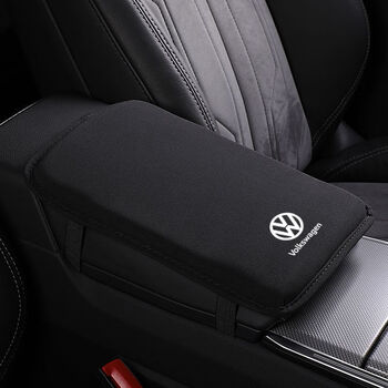 科森宝迈腾扶手箱套垫汽车内套胳膊护手垫车载翻毛皮通用大众宝来保护