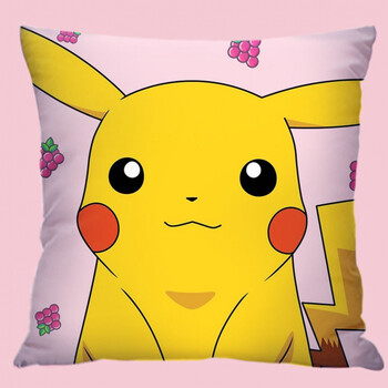 抱枕比卡丘枕头精灵宝可梦定制抱枕被子两用 13 60x60豪华版