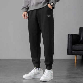 阿迪达斯（adidas） 长裤男2022冬季新款运动裤针织收口跑步健身训练裤子HE2225 HE2225 S