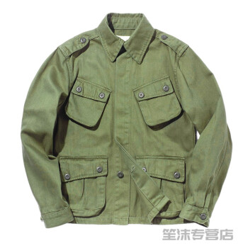 m42傘兵服二戰美式復古m4k2夾克男夏季阿美工嘰咔刻多口袋傘兵服復裝