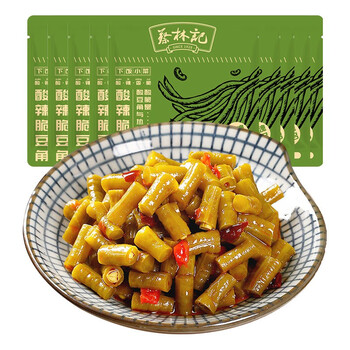 蔡林记蔡林记酸豆角 蔡林记酸豆角拌面腌制泡菜酱菜咸菜下饭菜泡豇豆红油豆角30g 10包 行情报价价格评测 京东