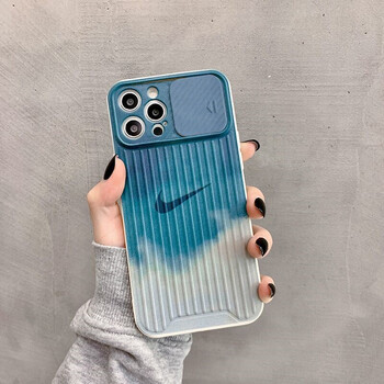 nike苹果11promax炫彩7p8p硅胶软xs个性手机壳推拉冬雪色iphonexsmax