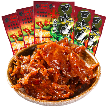 宓蝶*口水鸡辣条20包辣子鸡小辣条零食麻辣儿时经典怀旧小时候的好吃