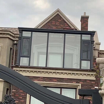 上海断桥铝门窗封阳台三层隔音玻璃平开窗铝合金窗京诚恒达隔热玻璃铝