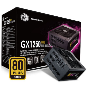 (CoolerMaster)1250W GX1250ȫģԴ(ȫϵ/1200W+50W/)