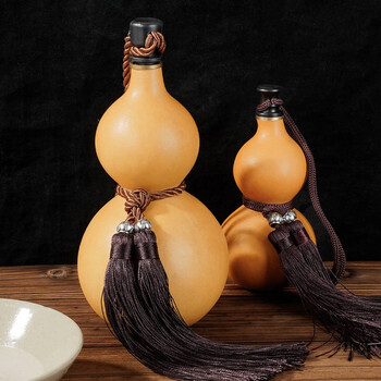 夕迎正葫芦酒壶户外随身酒壶大容量装水壶装酒容器便携空酒瓶大号