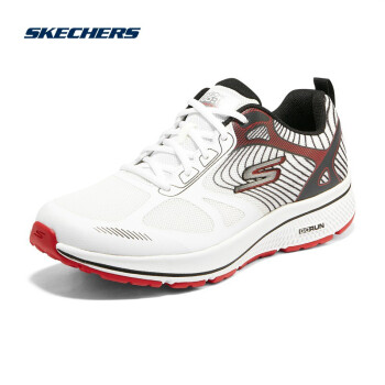 skechers斯凱奇男女情侶款魔幻波紋運動鞋輕便透氣跑步鞋128272220035