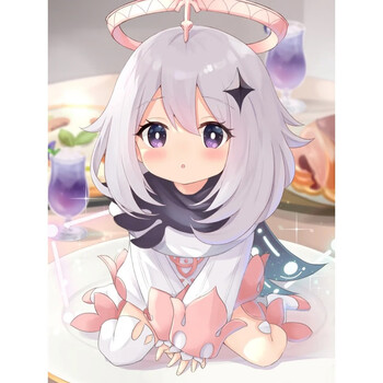 糜岚(mielanat)原神派蒙等身实体硅胶女娃动漫软体可插入人偶娃娃二