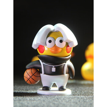 菲利捷鸡你太美圣诞蔡徐坤坤小黄鸡ikun小黑子公仔玩偶模型鸡哥 篮球